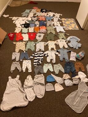 Baby Boy NEWBORN LOT